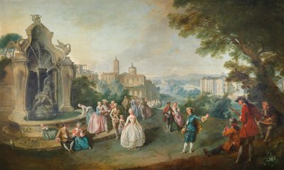 Elegant Society by Abraham Ignace Bolkman